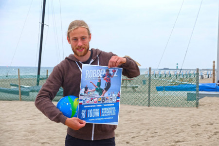 Hannes Knüppel von den Rostocker Robben hofft am Sonntag auf viele Zuschauer und natürlich gutes Wetter. Hannes Knüppel von den Rostocker Robben hofft am Sonntag auf viele Zuschauer und natürlich gutes Wetter.