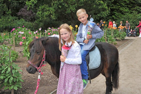 Im Rostocker Zoo wird am Sonnabend ein großes Zuckertütenfest gefeiert.