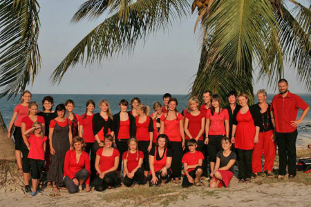 Der Jugendchor Großenhain macht auf seiner Konzertreise Station in Warnemünde. Der Jugendchor Großenhain macht auf seiner Konzertreise Station in Warnemünde.