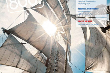 Das Hanse Sail Magazin 2018 ist ab sofort als Printversion sowie als e-paper erh&auml;ltlich.