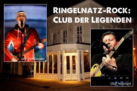 Eröffnet wird die neue Reihe „Club der Legenden“ durch Olaf Hobrlant und Ola Van Sander, die für diesen Abend in die Rolle ihrer musikalischen Idole Hannes Wader und Neil Young schlüpfen.