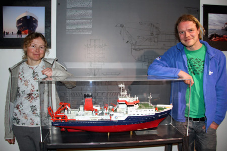 Mayya Gogina und Marko Lipka – zwei  Jungwissenschaftler des Verbunds Küstenforschung Nordsee-Ostsee