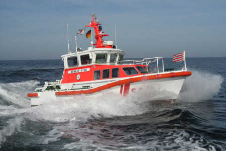Seenotrettungsboot Konrad-Otto von der Freiwilligen-Station Kühlungsborn. 
