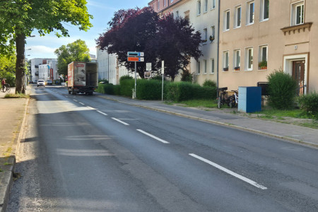 Mit dem Abschluss des ersten Bauabschnittes des Bauvorhabens ist die Rostocker Straße bis einschließlich 31. August wieder vollständig befahrbar.