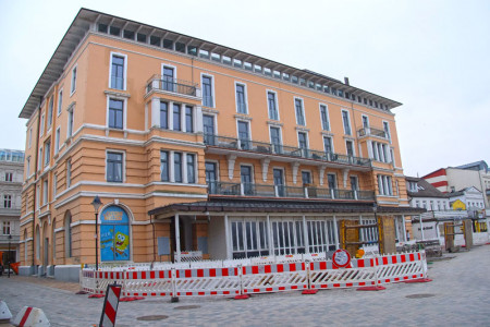 Schade: Nachdem das Kino im Promenadenhaus Berringer geschlossen ist, stehen die R&auml;ume leer.