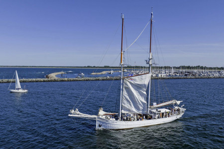 Für die finnische "Joanna Saturna" gibt am Sail-Donnerstag und -Sonntag noch Mitsegelmöglichkeiten.//Foto: Taslair