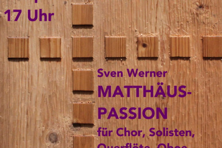 Der Warnemünder Kantor Sven Werner lädt am kommenden Sonntag zu seiner Vertonung der Matthäuspassion.