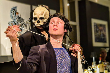 Kultur Trifft Genuss 2024: Ringelnatz Warnemünde „Nosferatu“, Ben Gebel (r.) und Shoko Seki//Foto: TZRW, Moritz Naumann