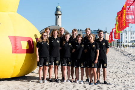 Mit 509 Punkten konnte die DLRG Nationalmannschaft in Warnem&uuml;nde ihren Titel verteidigen.