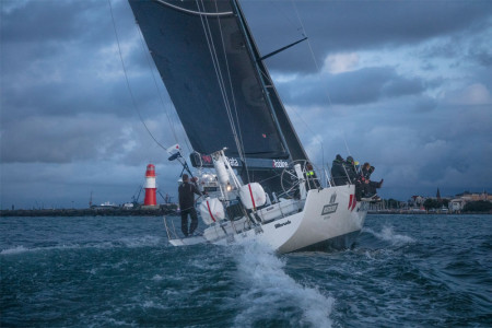 Das Rennen hielt viele Glücksmomente parat. Einer war, als das Ziel in Sicht kam. Foto: Pepe Hartmann
