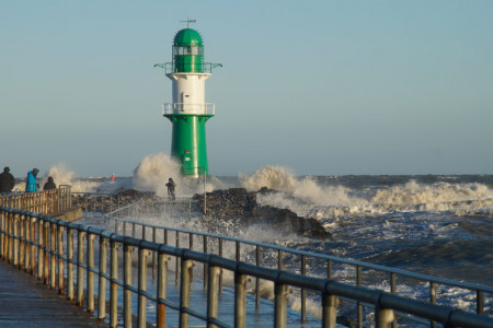 Der Sturm "Xaver" brachte die Ostsee Ende letzten Jahres zum kochen.