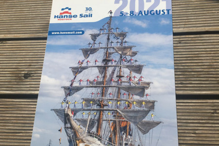 Das Titelmotiv des Hanse Sail-Kalenders 2021 