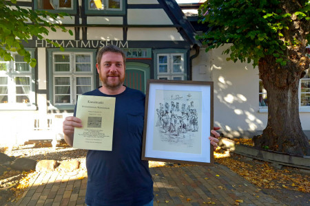 Premiere im Fischerhaus: Zum Tag des offenen Denkmals wird das Heimatmuseum Warnemünde zur Kunstgalerie.