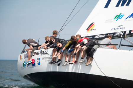 Die "IMMAC ONE4ALL" aus Kiel gewann die Regatta 2 Up & Down – wie schon beim Warnemünde Cup Die "IMMAC ONE4ALL" aus Kiel gewann die Regatta 2 Up & Down – wie schon beim Warnemünde Cup