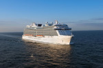 Die "Royal Princess" wird die Sensation der Kreuzfahrtsaison 2014 in Warnemünde. Foto: Princess Cruises