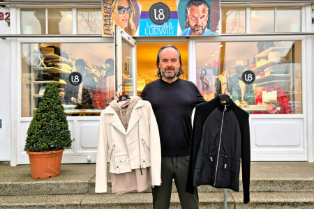 Matthias Ludwig hat Am Strom 82 einen weiteren L8 Store eröffnet und präsentiert eine Auswahl seiner Labels beim Modedinner am 8. März in der Sky-Bar. Matthias Ludwig hat Am Strom 82 einen weiteren L8 Store eröffnet und präsentiert eine Auswahl seiner Labels beim Modedinner am 8. März in der Sky-Bar.