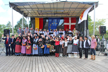 Etwa 70 Damen und Herren gestalteten einen Warnemünder Nachmittag im dänischen Marielyst auf der Insel Falster.