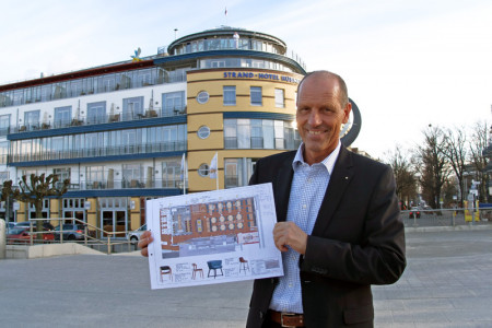 Hoteldirektor Dietmar Karl freut sich auf die neuen Möglichkeiten: "Endlich kein Warten mehr und viel Platz für alle."