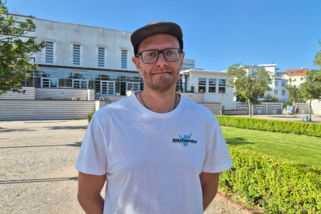 Dave Juhnke gilt als Ideengeber und Initiator des Buntes Meer Festival in Warnem&uuml;nde.