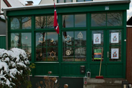 Das Edvard-Munch-Haus am Warnemünder Alten Strom lädt zum norwegischen Weihnachtsbasar.