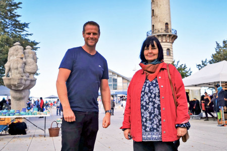 „Die Kunsthandwerkermarkt Saison 2020 war nicht immer einfach“, resümieren Julia Miksch und Mario Hennings. Beiden hoffen, im kommenden Jahr wieder auf die Promenade zurückkehren zu dürfen.