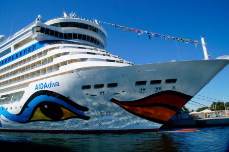 Mit der „AIDAdiva“ ging gestern in Warnemünde die Kreuzfahrthauptsaison zu Ende.