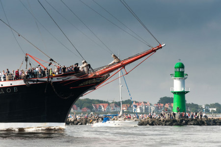Zum 29. Mal findet in Warnemünde und Rostock vom 8. bis 11. August die Hanse Sail statt.