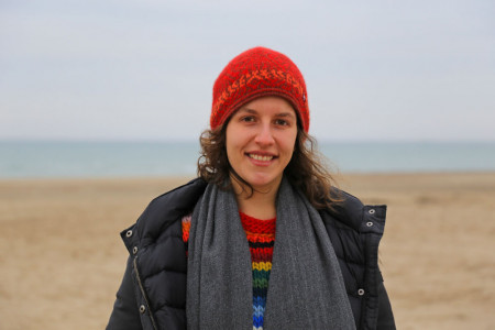 Leonie Barghorn ist Physikalische Ozeanographin am Leibniz-Institut für Ostseeforschung Warnemünde (IOW). Gemeinsam mit ihren Kollegen hat sie untersucht, ob einströmendes Nordseewasser zur Erwärmung des Ostsee-Tiefenwassers in der Bornholm See beiträgt.//Foto: IOW, D. Amm