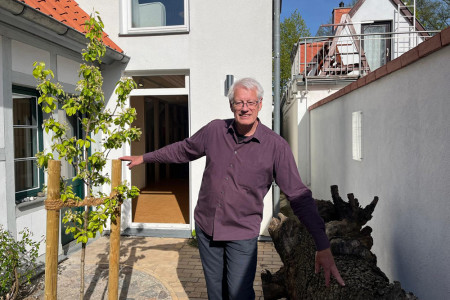 Seit März ist Ulrich Groß Vorsitzender des Edvard-Munch-Haus e.V. und damit Nachfolger von Manfred Keiper. Er sprüht voller Ideen und hat schon viele Pläne.//Foto: Maria Pistor