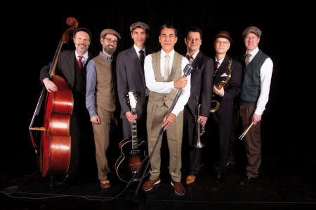 Am Sonntag feiert der Swing mit Bun-Jon & The Big Jive sein glamouröses Comeback im Warnemünder Kurhausgarten. Am Sonntag feiert der Swing mit Bun-Jon & The Big Jive sein glamouröses Comeback im Warnemünder Kurhausgarten.
