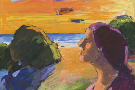 Auch das Bild "Sehnsucht" aus dem Jahre 2008 wird in der Warnemünder Galerie Möller zu sehen sein.