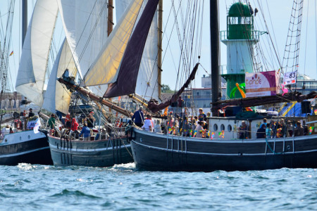 Die 25. Hanse Sail Rostock - ein Fest mit Tiefgang