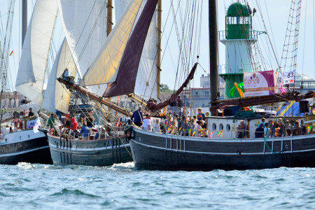 Vom 11. bis 14. August findet die 26. Hanse Sail statt. Das maritime Fest lockt mit hohem Schauwert und sportlichen Angeboten.