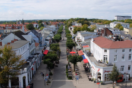 Charmant und immer im Wandel – die Mühlenstraße in Warnemünde//Foto: Archiv Charmant und immer im Wandel – die Mühlenstraße in Warnemünde//Foto: Archiv