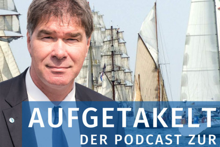Der Hanse Sail Podcast „Aufgetakelt“ geht mit Holger Bellgardt in die zweite Runde.