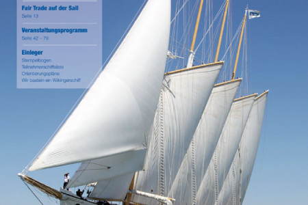 "Sail Kompass" - das Programmheft zur Hanse Sail ist ab sofort erhältlich.