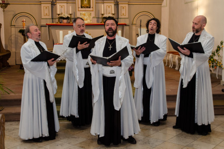 Das Angelicus Ensemble aus Sofia singt am Sonnabend in der Warnemünder Kirche.