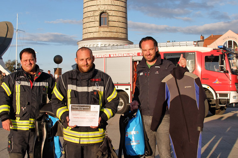 Warnemünde: Freiwillige Feuerwehr freut sich über Spende - Warnemünde ...