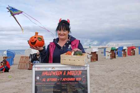 Franziska Treichel freut sich auf das große Herbstfest am Strand Halloween und Mee(h)r.
