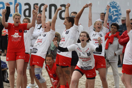 Die Damen des "Rostocker Beach Club" gewannen das 5. Mal in Folge